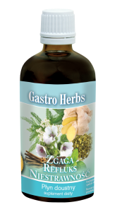 Gastro Herbs Zgaga Refluks Niestrawność 100ml