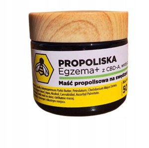 Maść propolisowa łuszczyca egzema AZS trądzik 50ml