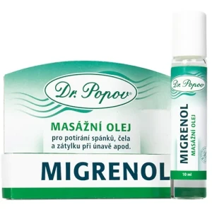 Migrenol roll-on na migrenę sen stres 10 ml Dr Popov